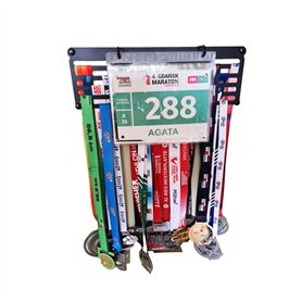 Porte-médailles pour médailles et dossards 40x13cm