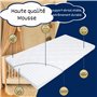 Matelas Berceau 90x50 Matelas Berceau Nouveau-né Matelas Berceau 90x50- Matelas 4in1 - Mousse de Haute qualité - Revêtement Hive