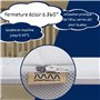 Matelas Berceau 90x50 Matelas Berceau Nouveau-né Matelas Berceau 90x50- Matelas 4in1 - Mousse de Haute qualité - Revêtement Hive