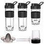 Camry Mixeur Blender 1,2 L - Blender Mixeur Puissant 1300W - Blender Smoothie avec 3 Bouteilles Tritan - Mixer Multifonction ave