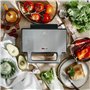 CAMRY Croque Monsieur Appareil, Machine a panini avec 2 Plaques Interchangeables, Grille-Sandwich et Grille de Contact, Revêteme