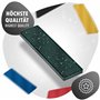 INTAKO - Cale Plastique de Reglage - Jeu de Cale Fenetre 50 Pièces - 30 x 100 mm - Cales en Plastique Pour Terrasse Bois, Lambou