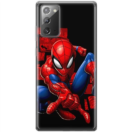 ERT GROUP Coque de téléphone Portable pour Samsung Galaxy Note 20 Original et sous Licence Officielle Marvel Motif Spider Man 04