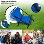 Siège universel Kayak SUP pour planche de stand up paddle - Bleu / noir - S'adapte à toutes les planches SUP - Ne nécessite pas 