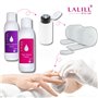 Aceton Remover - Lingettes Nageldesign Manucure - cellulose sans peluc