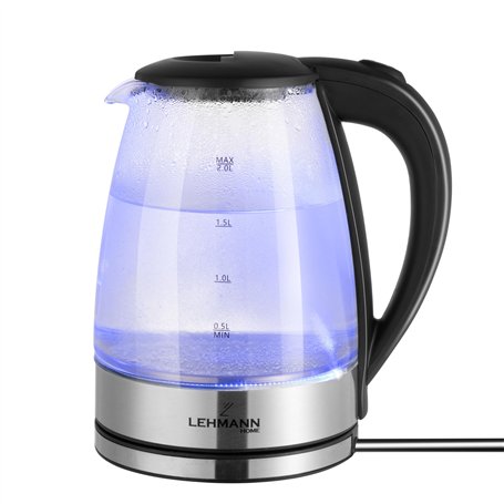 Lehmann Bouilloire en verre 2 litres