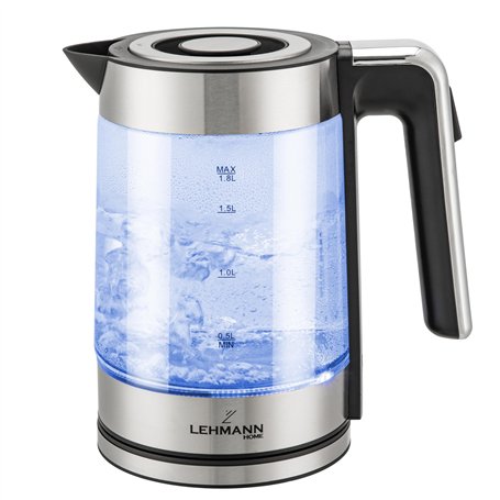 Lehmann LHOEK-2220B bouilloire électrique en verre 2200W