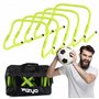 Fizyo Haies d'entraînement réglables Set de 5 pour la Coordination