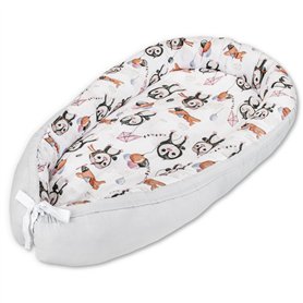 LULANDO® Nid d'ange multifonction pour bébés et nourrissons - Standard 100 par Oeko-Tex - Tour de lit - Lit de voyage - 100 % co