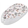 LULANDO® Nid d'ange multifonction pour bébés et nourrissons - Standard 100 par Oeko-Tex - Tour de lit - Lit de voyage - 100 % co
