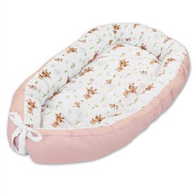 LULANDO® Nid pour bébé - Standard 100 de Oeko-Tex - Nid douillet multifonctionnel pour bébés et nourrissons - Tour de lit - Lit