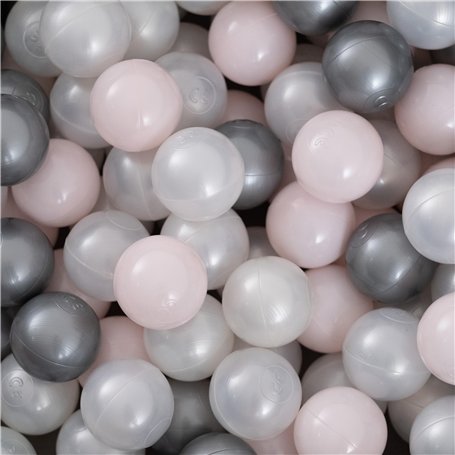 MISIOO Lot de 150 balles pour piscine à balles - Diamètre : 6 cm - Balles en plastique fabriquées en 100 % polyéthylène basse de