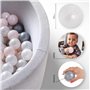 MISIOO Lot de 150 balles pour piscine à balles - Diamètre : 6 cm - Balles en plastique fabriquées en 100 % polyéthylène basse de