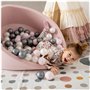 MISIOO Lot de 150 balles pour piscine à balles - Diamètre : 6 cm - Balles en plastique fabriquées en 100 % polyéthylène basse de