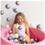 MISIOO Lot de 150 balles pour piscine à balles - Diamètre : 6 cm - Balles en plastique fabriquées en 100 % polyéthylène basse de
