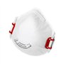 Oxyline 10x Demi-masque respiratoire réutilisable FFP2 R D sans valve | Produit dans l'UE | CE 1437