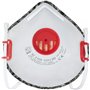 Oxyline 8x Demi-masque respiratoire réutilisable FFP2 R D avec couche de charbon actif et valve | Produit dans l'UE | CE 1437