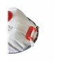 Oxyline 8x Demi-masque respiratoire réutilisable FFP2 R D avec couche de charbon actif et valve | Produit dans l'UE | CE 1437