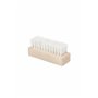 Brosse Nettoyage Chaussures Universelle avec Poils Synthétiques Durables et Manche en Bois – Chaussur