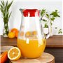 1 L - Avec couvercle et bec verseur - Pour boissons maison - Thé glacé