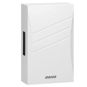 Orno BELIS Sonnette Filaire Electromécanique avec Transformateur Intégré 80dB Blanc 230V-8V