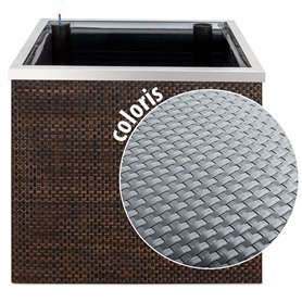 RATTANART SG03710RD17 Plantoir à oignons Gris Clair