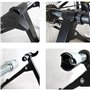 home trainer velo Support D'entraînement For Vélo, Entraîneur D'intérieur Portable En Acier Inoxydable Avec Volant Magnétique, R