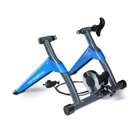 home trainer velo Support D'entraînement De Vélo Pliable Avec 8 Niveaux De Résistance Magnétique