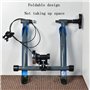 home trainer velo Support D'entraînement De Vélo Pliable Avec 8 Niveaux De Résistance Magnétique, Rouleau D'entraînement Turbo F