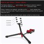 home trainer velo Rouleaux D'entraînement De Vélo Muets, Support D'entraînement De Vélo D'intérieur Pliable, Support D'entraînem