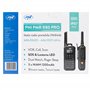 Station Radio Portable PNI PMR R80 Pro, Lot de 2 pièces, 0,5W, 16 canaux, étanche IP67, avec Lampe de Poche LED, Bouton SOS, VOX