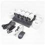 Kit de vidéosurveillance POE PNI House IPMAX POE 5, NVR avec 4 Ports POE et 4 caméras-IP 5MP