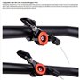 Fictory Levier de Tige de Selle télescopique - ZTTO vélo Tige de Selle télescopique Fil télécommande vélo siège Tube Hauteur câb