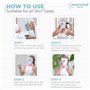 Nourished Bodynskin Masque LED visage et cou avec infrarouge proche - Luminothérapie bleue, rouge pour le visage - 228 LED - Out