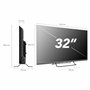 Smart Tech TV - Smart Tech Google TV LED 32" Full HD 32fg01v; 3 HDMI, 2 USB, Dolby Audio