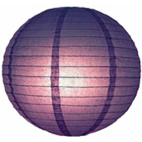 5 lanternes ignifuges violettes de 75 cm - Résistant au feu