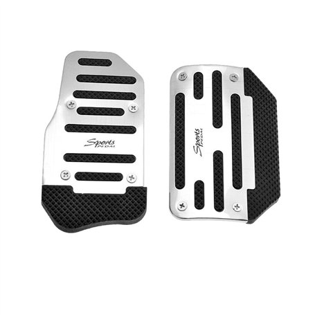 Kueohse Lot de 2 couvre-pieds antidérapants pour pédale d'accélérateur et de frein - Pour transmission automatique universelle