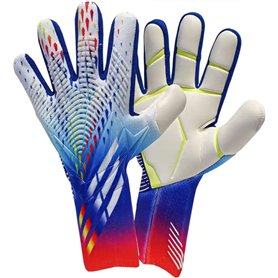 XUEQI Gants De Gardien De But De Football en Latex Professionnels pour Hommes et Jeunes - Taille 9 B