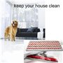 Ganekihedy Lot de 4 Housses de Rechange pour Nettoyeur Vapeur Steam XXL Power Pad - Lavable en Rouge