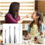 Puffs Injection Seringue Inoxydable avec Brosse de Nettoyage