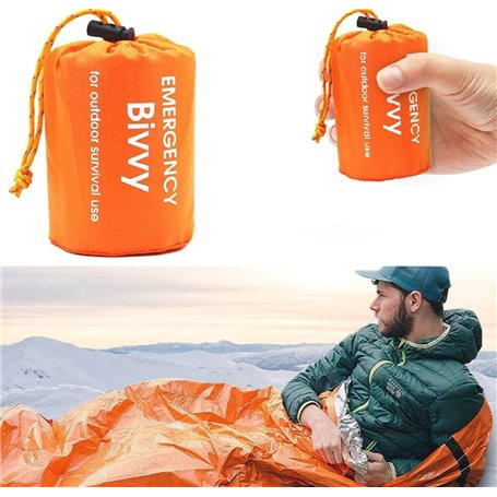 LATTCURE Sac de Couchage Survie