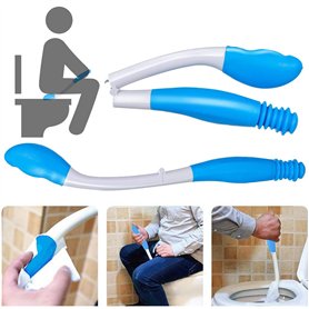 Haokaini Aides à La Toilette Outils Pliage à Long Manche Essuyez Confort Aides à La Toilette Auto-Assistées Papier Hygiénique Po