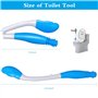 Haokaini Aides à La Toilette Outils Pliage à Long Manche Essuyez Confort Aides à La Toilette Auto-Assistées Papier Hygiénique Po