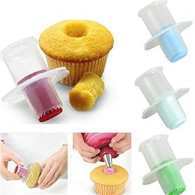Lot de 2 évideurs pour cupcake