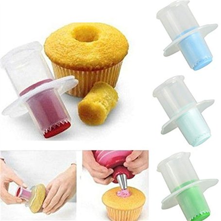 Lot de 2 évideurs pour cupcake
