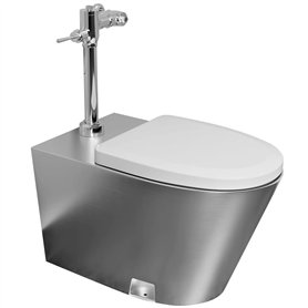 WXXZCE WC a Poser sans Reservoir avec Robinet de Chasse