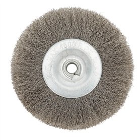 1 Brosse À Roue En Fil D'acier Inoxydable Serti De 3 Pouces For Meuleuse D'établi