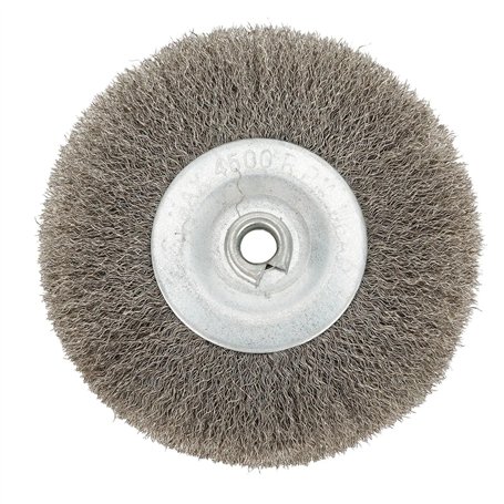 1 Brosse À Roue En Fil D'acier Inoxydable Serti De 3 Pouces For Meuleuse D'établi