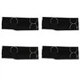 Gbloodst 4X Entraînement Bande de Résistance Puissance de la Ceinture Force de Traction Corde de Taille Pneu Poids Lourd ÉQuipem