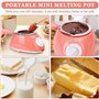 Pluuttiem Fondeur de Chocolat Électrique avec Moule à Faire Soi-Même et Accessoires, pour Fondue au Lait et au Fromage, Prise UE